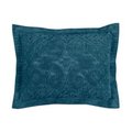 Convenience Concepts Ashton Cotton Pillow Sham, Teal - Standard Size HI2145363